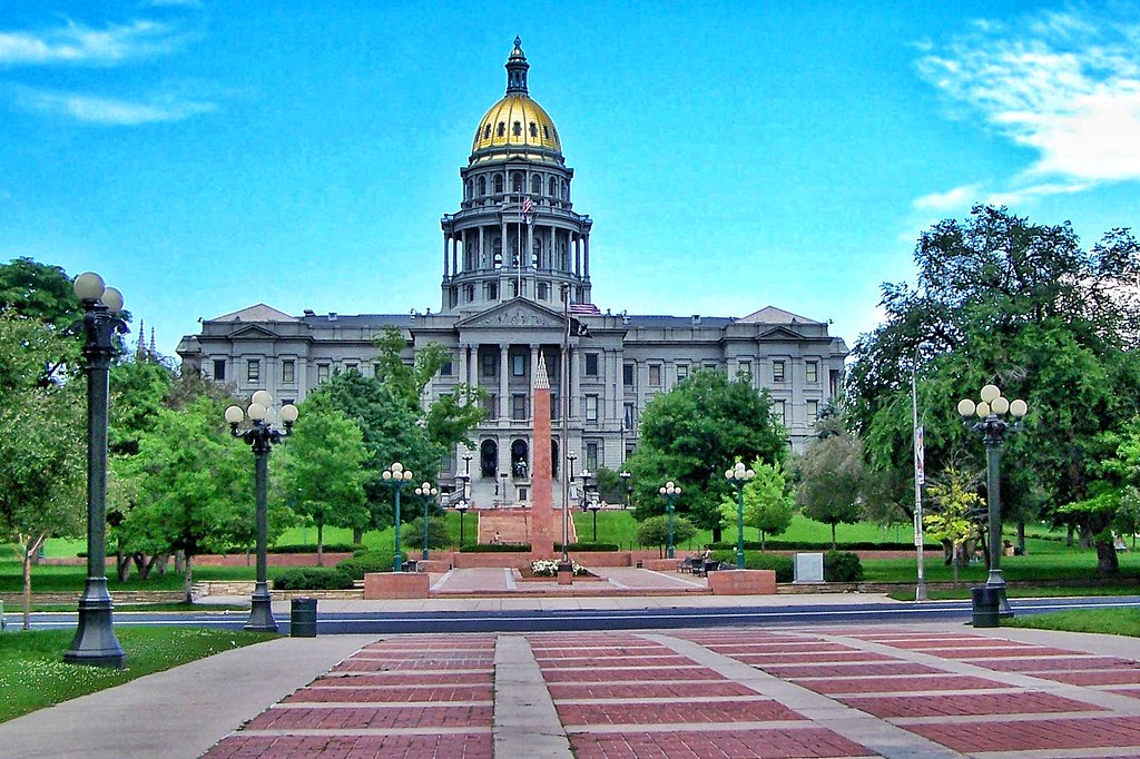 Denver Colorado ~ Colorado State Capitol ~ Main Entrance