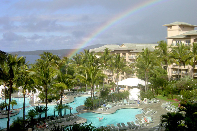 View from Room 2609 at the Ritz Carlton, Kapalua