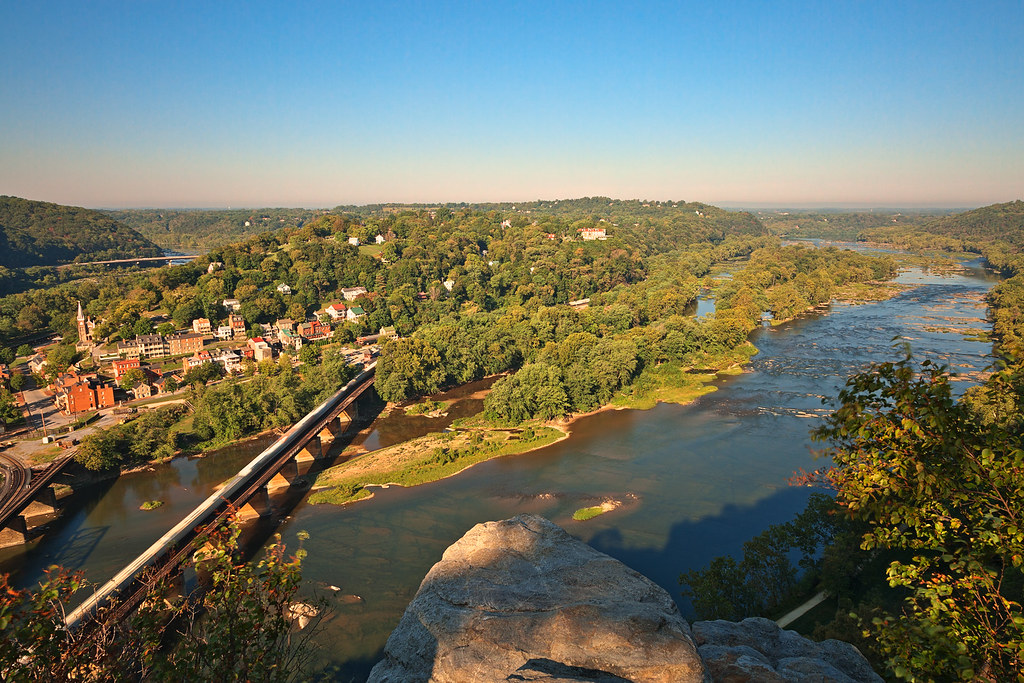 Harpers Ferry & Potomac River Overlook