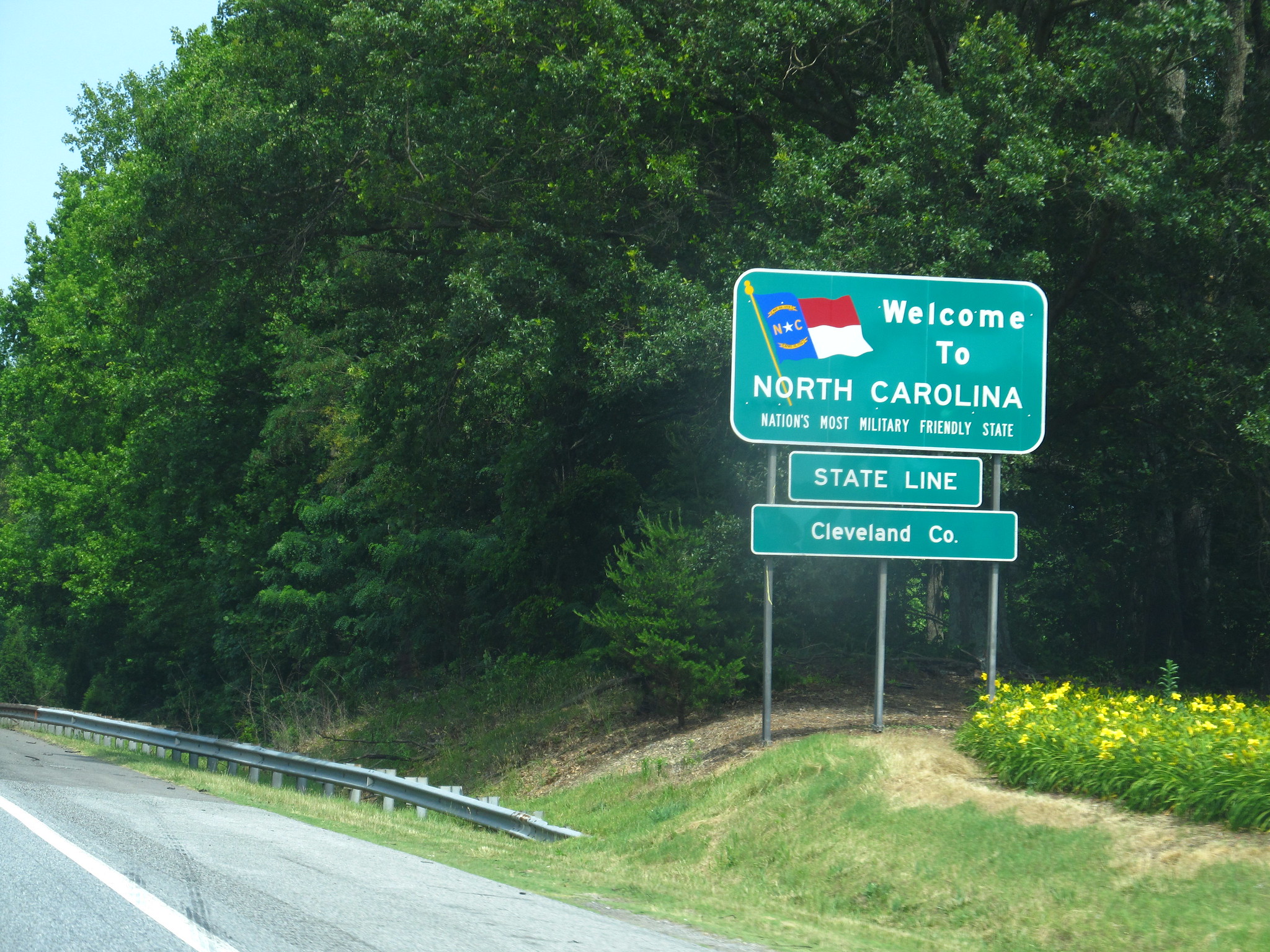 Welcome to North Carolina, I-85 Northbound