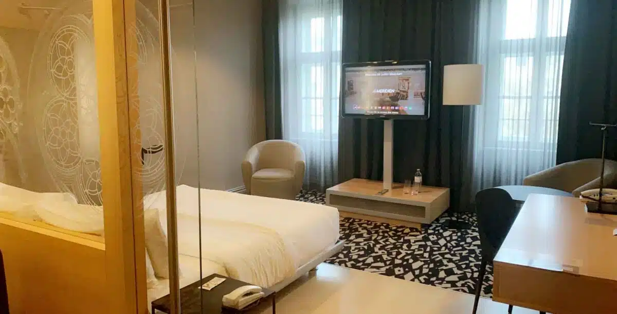 classy hotel room in Vienna