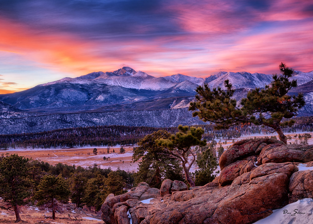 Surreal Sunrise at Rocky Mountain National Park